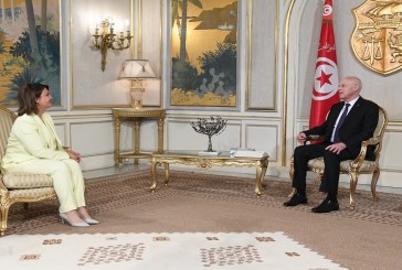 وزيرة خارجية ليبيا تُثمن اللقاء الذي جمعها بقيس سعيد