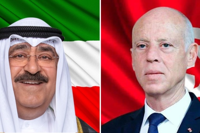 رئيس الجمهورية يجري مكالمة هاتفية مع ولي العهد بدولة الكويت