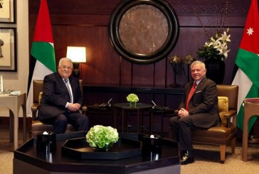 اجتماع ثنائي بين الرئيس محمود عباس والملك عبد الله الثاني بعمان