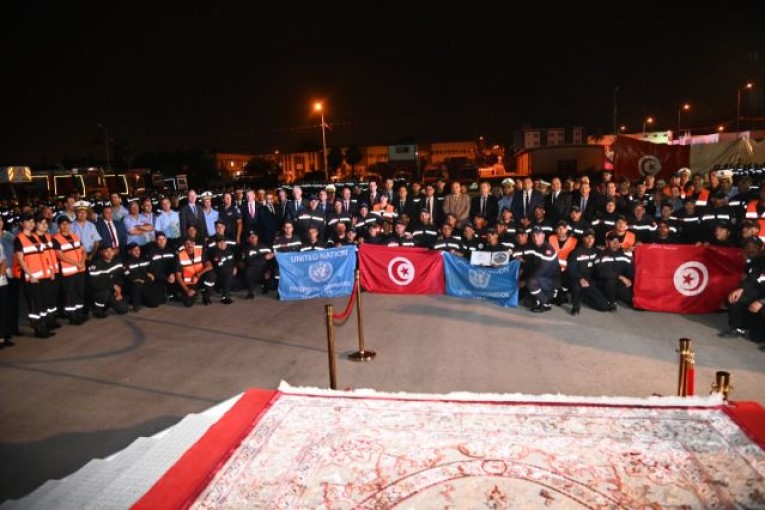 تصنيف الوحدة المختصة للحماية المدنية طبقا لمنظومة الهيئة الإستشارية العليا للبحث والإنقاذ ‘ INSARAG’