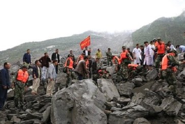 مقتل 10 أشخاص في انهيار أرضي جبلي بالصين