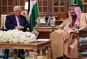 «عباس» يشيد بمواقف الملك سلمان تجاه القضية الفلسطينية