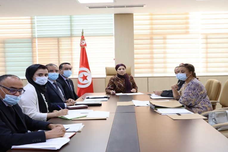 جلسة عمل للنظر في عدد من المشاريع الاستراتيجية لوزارة العدل