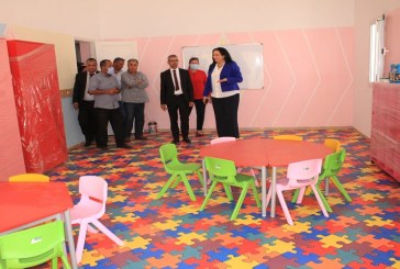وزيرة الاسرة والمرأة تفتتح 3 رياض أطفال عمومية بسيدي بوزيد