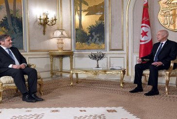 رئيس الجمهورية يستقبل السفير البلجيكي بمناسبة إنتهاء مهامه في تونس