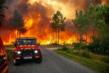 جنوب غرب فرنسا: إستعار الحرائق في الغابات وإجلاء أكثر من 12200 شخص