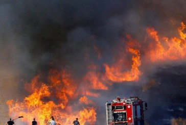 القيروان : اخماد حريق اندلع بمغارة المينة بجبل السرج