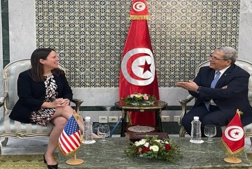 ‘المراحل القادمة للمسار التصحيحي للديمقراطية بتونس’ في لقاء الجرندي والقائمة بالأعمال بالنيابة للسفارة الأمريكية
