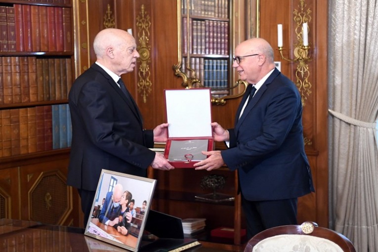 الوضعية الاقتصادية والنقدية والمالية في تونس محور لقاء سعيّد بمحافظ البنك المركزي