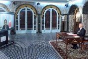 التعاون الثنائي التونسي الياباني محور محادثة بين رئيس الدولة و الوزير الأول الياباني