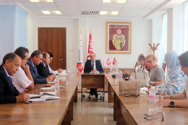 لقاء بين هيئة الانتخابات والمعهد الوطني للإحصاء من أجل ضمان ‘دقة وشفافية السجل الإنتخابي’