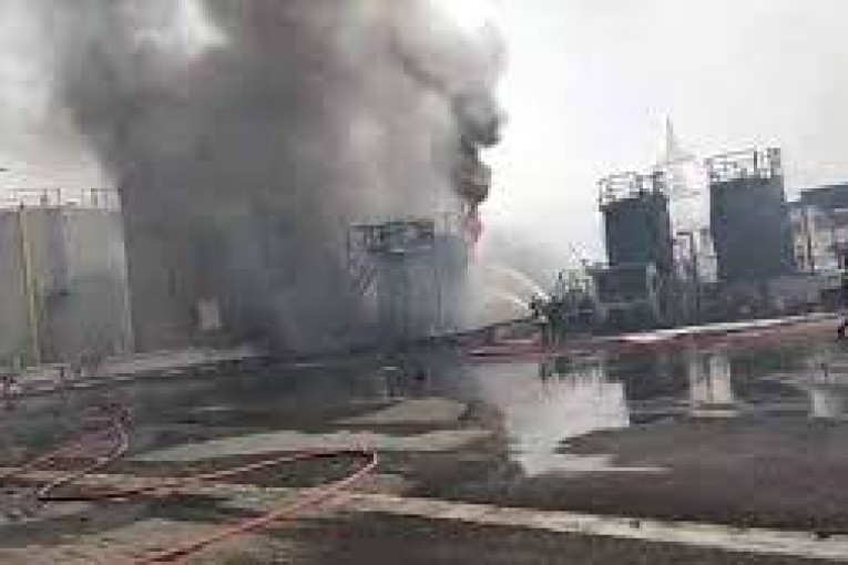 قابس : حريق بالمنطقة الصناعية