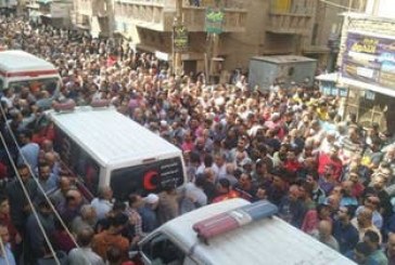 ليلة حزينة عاشتها قرية مصرية: صور 11 جثة متراصة من أسرة واحدة