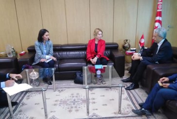 وزير الإقتصاد يلتقي مديرة مكتب شمال إفريقيا للجنة الإقتصادية لإفريقيا بالأمم المتحدة