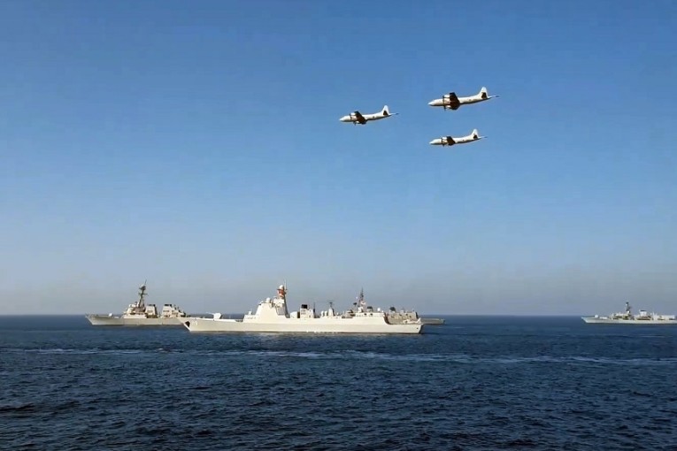 تدريبات بحرية مشتركة في المحيط الهندي لروسيا والصين وإيران