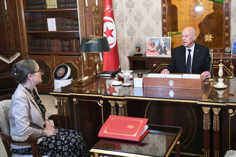 نشاط الحكومة في المدة الأخيرة محور لقاء الرئيس سعيد و بودن