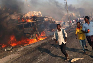 انفجارات ضخمة في العاصمة الصومالية مقديشو