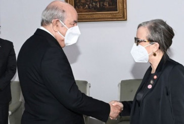 الرئيس الجزائري يستقبل بودن