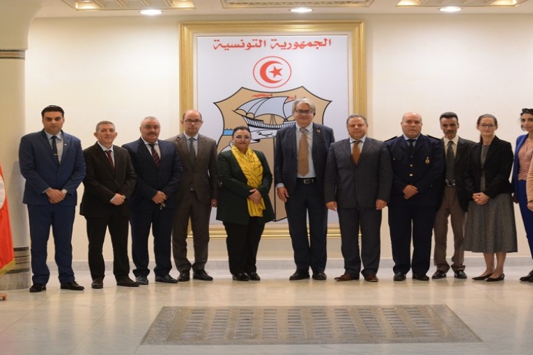 وفد من المفوضيّة السّامية لحقوق الإنسان يلتقي إطارات بوزارة الداخلية