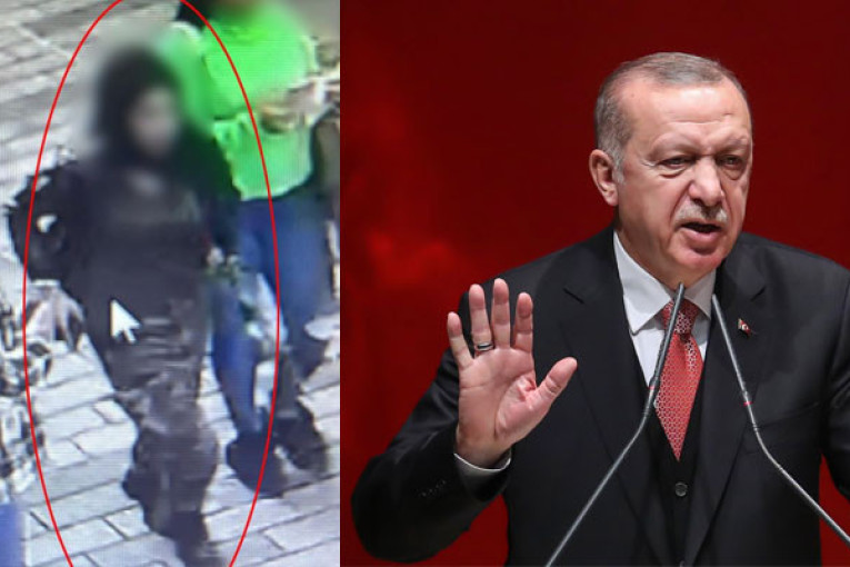 أردوغان: الاشتباه في امرأة وضعت عبوة ناسفة بميدان تقسيم