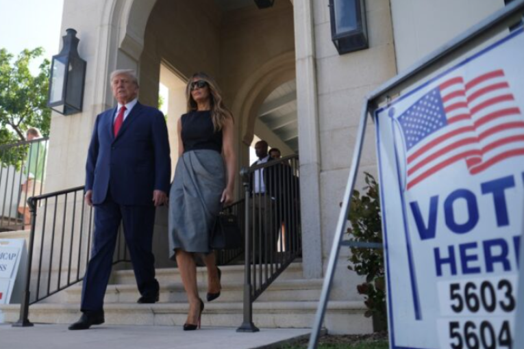 عقب الإدلاء بصوته.. ترامب يؤكد: الثلاثاء المقبل يحمل أخبارا مثيرة