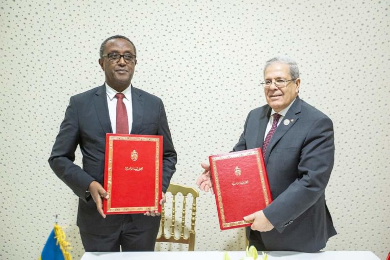 تونس ورواندا توقعان اتفاقا إطاريا للتعاون بين حكومتي البلدين