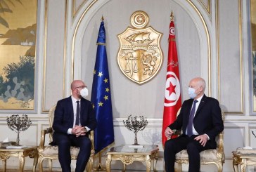 في لقاءه مع رئيس المجلس الأوروبي..سعيد يؤكد على تطوير علاقات الشراكة بين تونس و الاتحاد الاوروبي