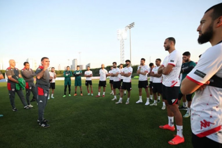 المنتخب الوطني ينهي تدريباته لمواجهة أستراليا