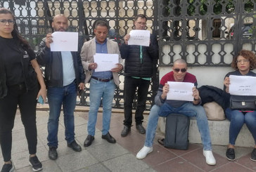 اعتصام مفتوح للصحفيين أمام قصر الحكومة