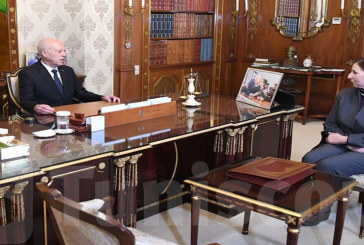 مشاريع الطرقات السيارة محور لقاء رئيس الجمهورية بوزيرة التجهيز