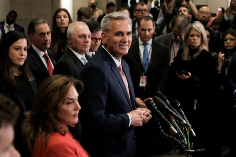 كيفن مكارثي زعيما للجمهوريين في مجلس النواب