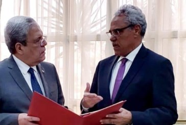 إنتاج الكهرباء وضمان الأمن المائي في لقاء الجرندي بالمدير العام للهيئة العربية للطاقة الذرية