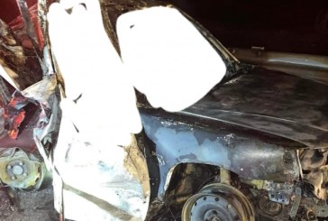 قرمبالية: تفحم شخصين في حادث اصطدام سيارتين