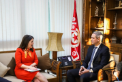 القائمة بالأعمال بسفارة الولايات المتحدة الأمريكية لوزير السياحة: مستعدون لمواصلة دعم تونس