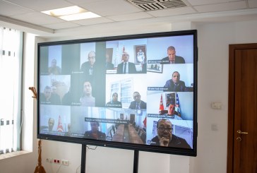 لقاء عن بُعد بين أعضاء من هيئة الانتخابات ورؤساء وأعضاء هيئاتها الفرعية حول تقييم الدورة الأولى للتشريعية والاستعداد للدورة الثانية