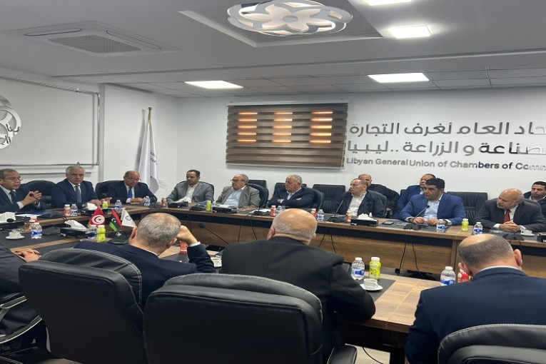 وفد هام من اتحاد الصناعة والتجارة في زيارة إلى ليبيا