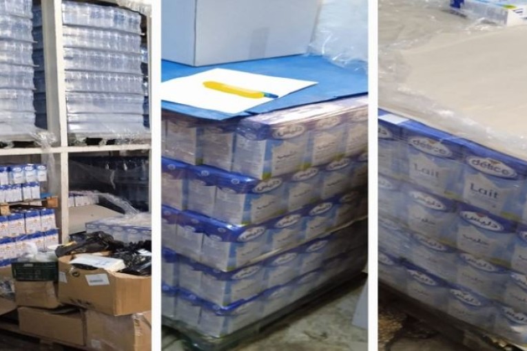 المرسى: حجز 2200 لتر من الحليب ومرطّبات متعفّنة في مخزن عشوائي