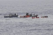 القوات البحرية اللبنانية تنقذ نحو 200 مهاجر بعد غرق قارب