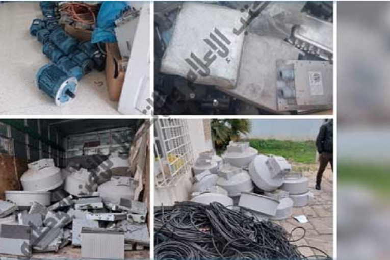 جبل جلود: حجز تجهيزات قيمتها ملياران ونصف مسروقة من شركات اتصال
