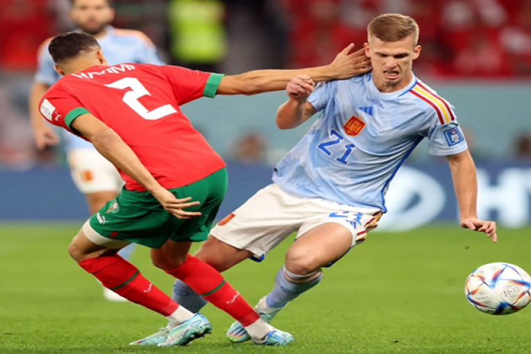 المنتخب المغربي أول منتخب عربي في التاريخ يتأهل إلى ربع نهائي المونديال