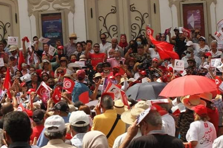 الدستوري الحر ينظم مسيرة احتجاجية يوم 14 جانفي في العاصمة