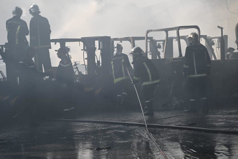 الطريق السيارة باجة: حريق في مصنع الجرارات وتعزيزات من 5 ولايات