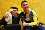 كريستيانو رونالدو يلتقي المقرئ غانم المفتاح