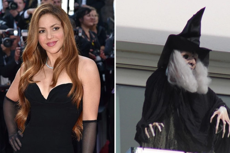 شاكيرا تهاجم والدة بيكيه بـ”دمية ساحرة” على شرفة منزلها (فيديو)