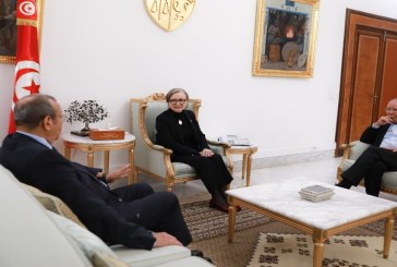 رئاسة الحكومة: بودن تلتقي الطبوبي وماجول ”تكريسا لسنة التشاور والحوار”