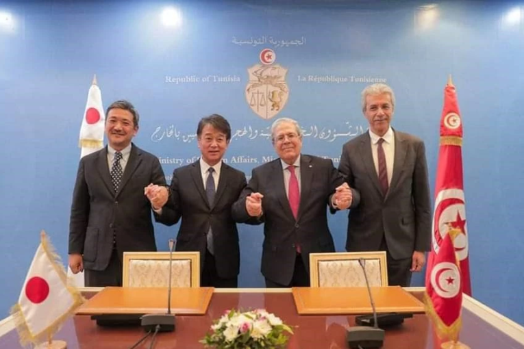 تونس واليابان توقعان اتفاقا بحوالي 284 مليون دينار