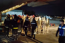 فريق الحماية المدنية الأول وصل إلى تركيا وانطلق في جهود الإغاثة