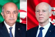 خلال مكالمة هاتفية بين سعيّد وتبون: ‘التأكيد على متانة العلاقات بين تونس والجزائر’