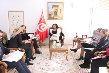 تقدم تنفيذ برامج التعاون القائمة بين الجانبين محور اجتماع وزيرة المرأة بوفد عن منظمة العمل الدولية