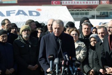 أردوغان: سنبني المدن المُدمرة جراء الزلزال من الصفر